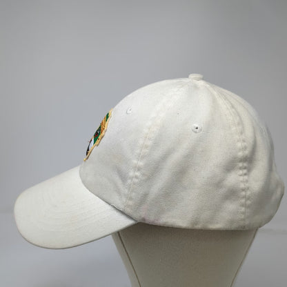 Zkapz Baseball Cap White One Size Pro-Duffers Golf Crest Patch Slideback hat