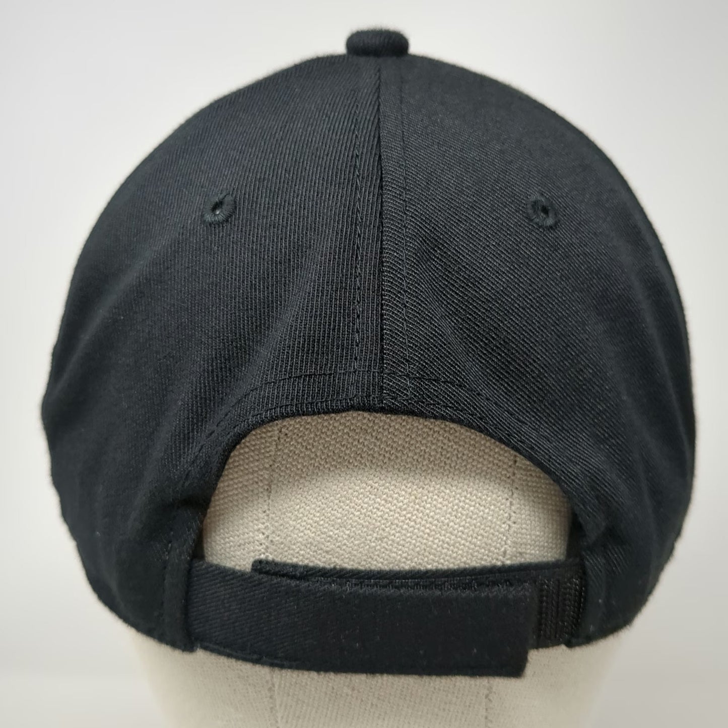 Yupoong Baseball Cap Black One Size CutzConnect Logo Flexfit 110 Strapback Hat