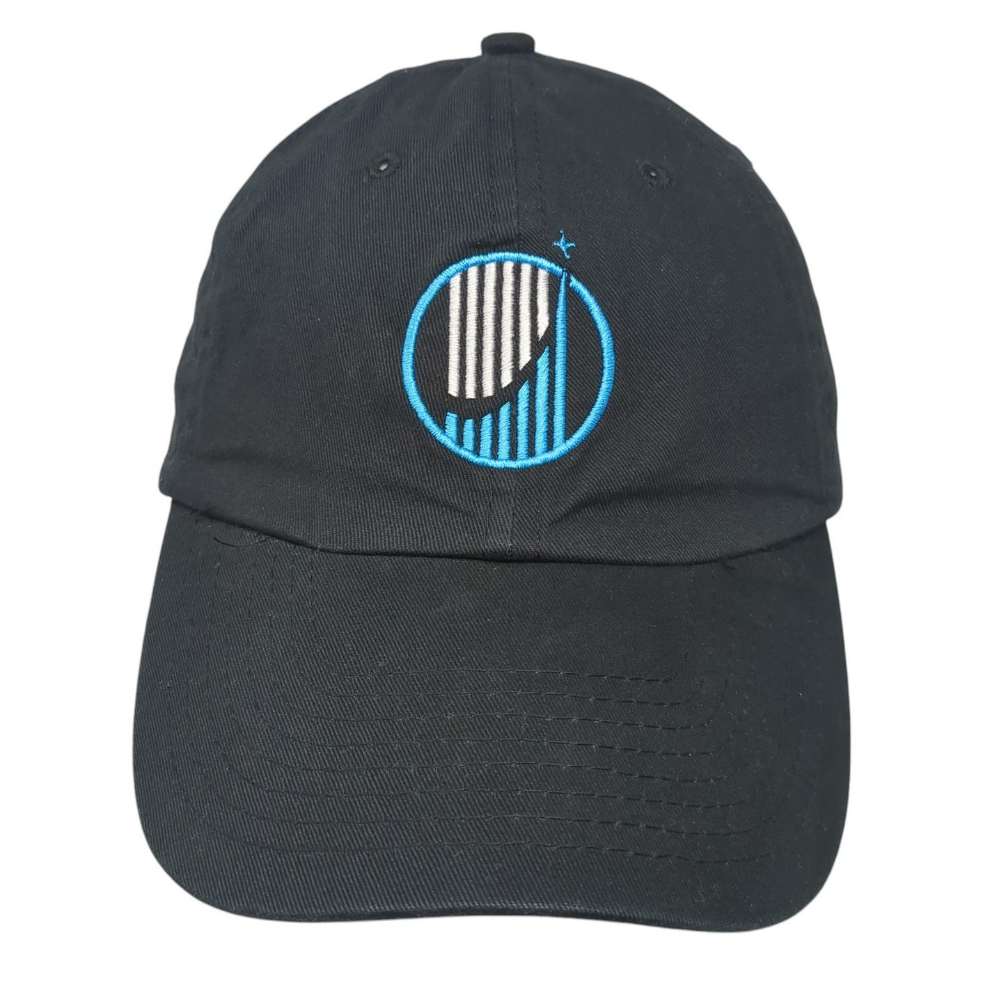 Life Surge Logo Slideback Hat Black One Size Embroidered Adjustable Hit