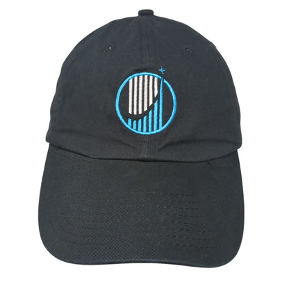 Life Surge Logo Slideback Hat Black One Size Embroidered Adjustable Hit