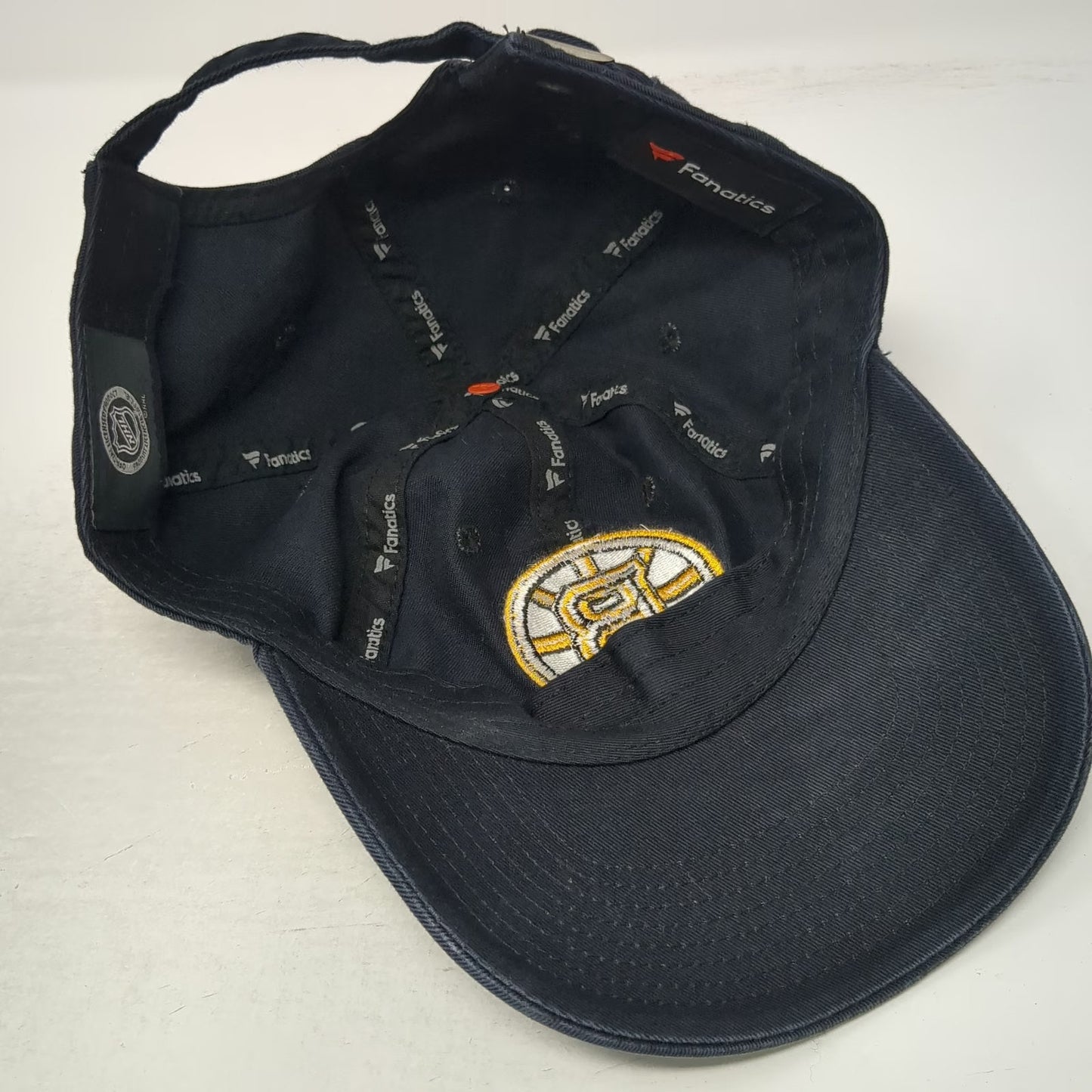 Fanatics Boston Bruins NHL Cap Blue One Size Strapback Adjustable Cotton Hat
