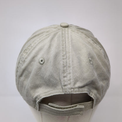 Silvey's Fly Fishing Strapback Hat Tan One Size Adjustable Fahrenheit