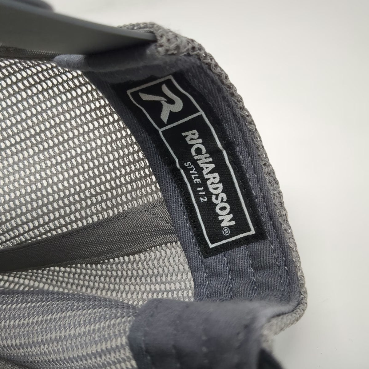 Richardson Gray Trucker Hat One Size Snapback Valley Wide Cooperative Logo Mesh