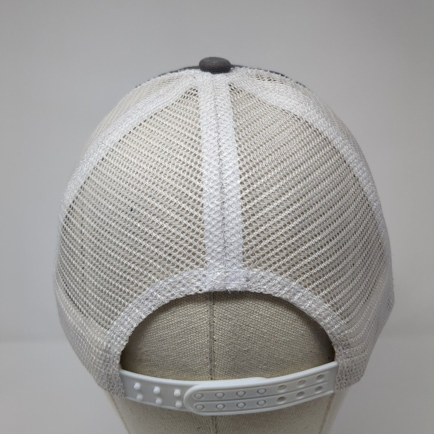 Galena Lodge Ketchum Idaho Snapback Trucker Hat Gray OS Mesh Back Fahrenheit