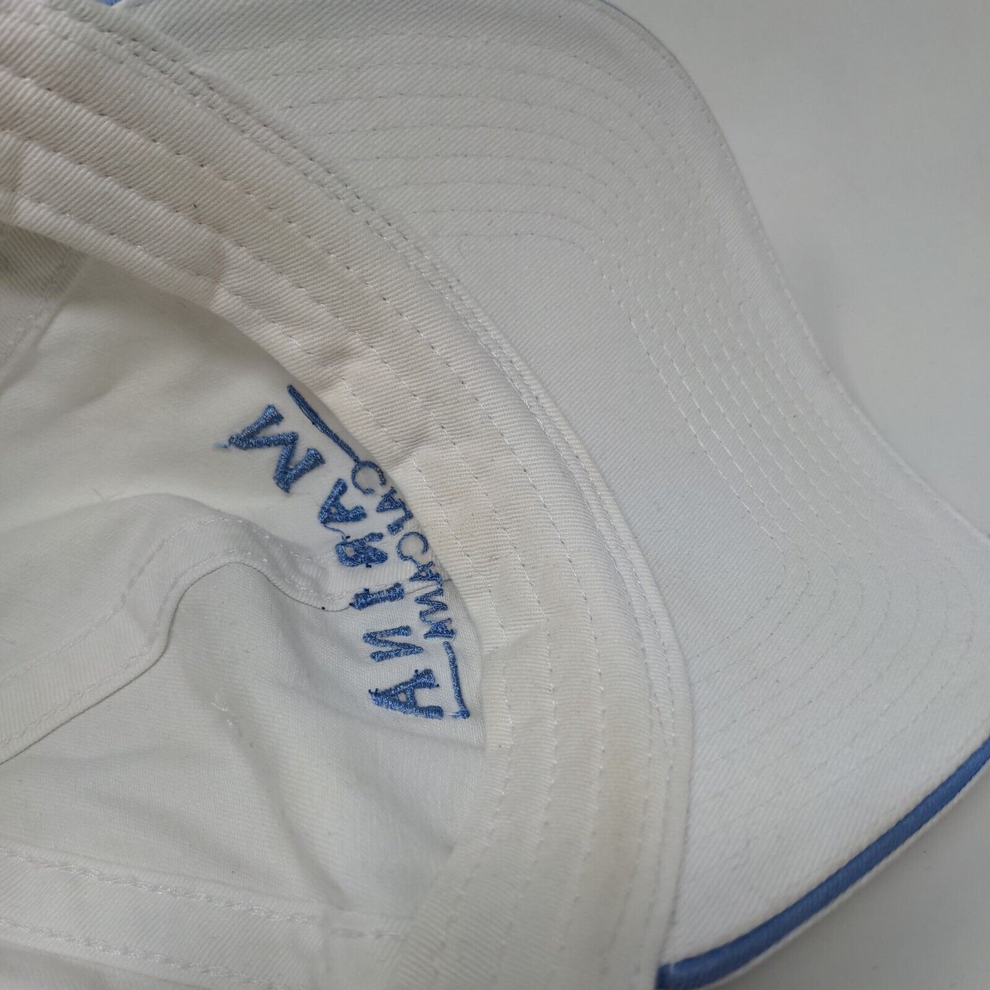 Marina Cap Cana Republica Dominicana Strapback Hat White OSFM Embroidered