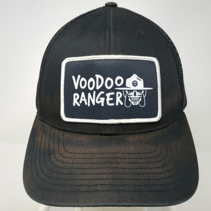 Richardson 112 Trucker Hat Black One Size Voodoo Ranger Beer Patch Mesh Back