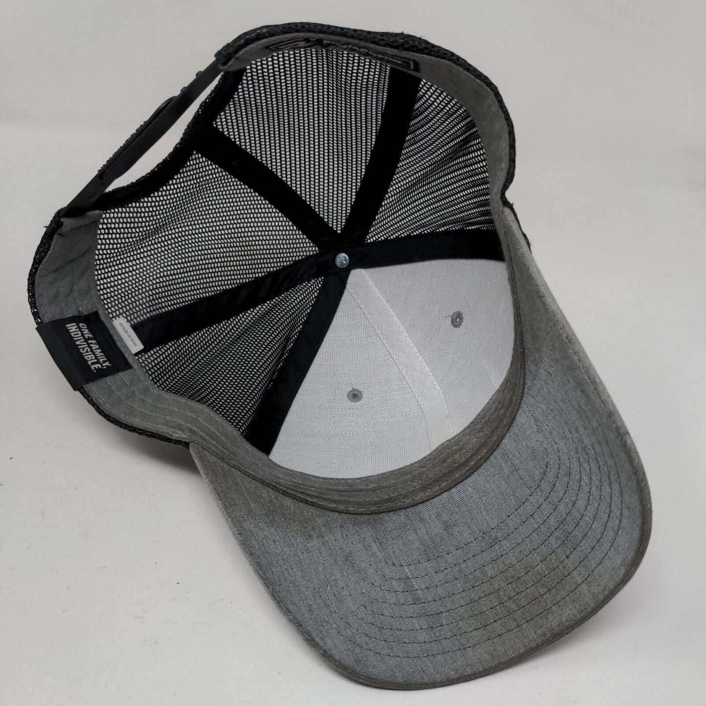 Just The Tip I Promise Snapback Trucker Hat Gray One Size Mesh Back Richardson