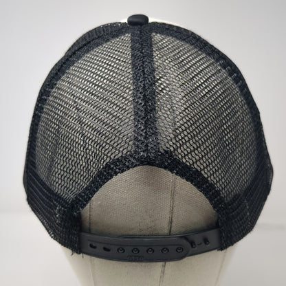 Otto Trucker Hat Black OSFM Rustler India Pale Ale Beer IPA Mesh Back Western