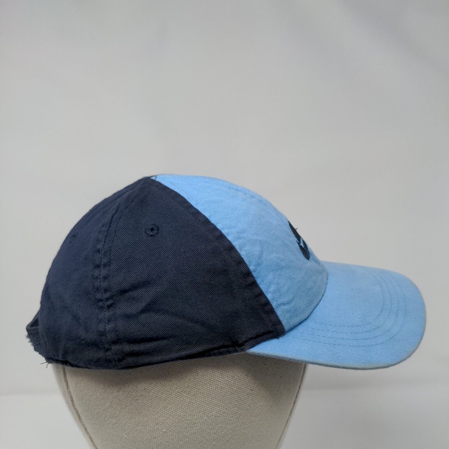 Nike Child Strapback Hat Blue One Size Adjustable Embroidered Swoosh Logo Cotton