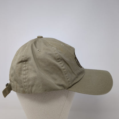 Duluth Trading Company Slideback Hat Tan M/L Adjustable Embroidered Cotton