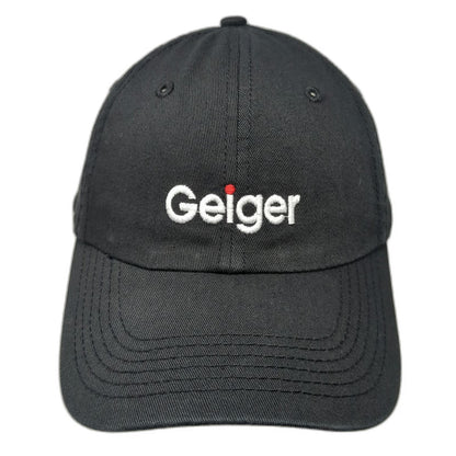 Ame & Lulu Geiger Baseball Cap Black One Size Chevron Underbrim Strapback Hat