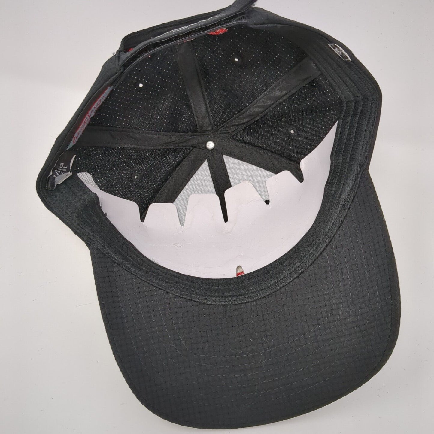 Barrett-Jackson Houston Strapback Hat Black One Size Adjustable Mid Fit Ahead