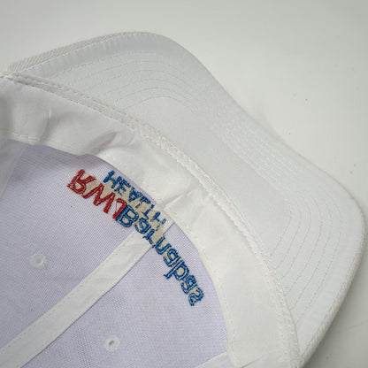RWJBarnabas Health Medical White Baseball Cap One Size Strapback Cotton Hat