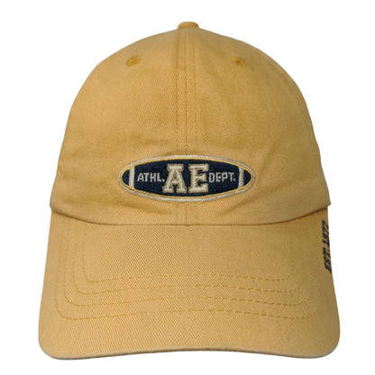 AE Athl. Dept. Est 1977 Strapback Hat Orangish-Tan OS Embroidered American Eagle
