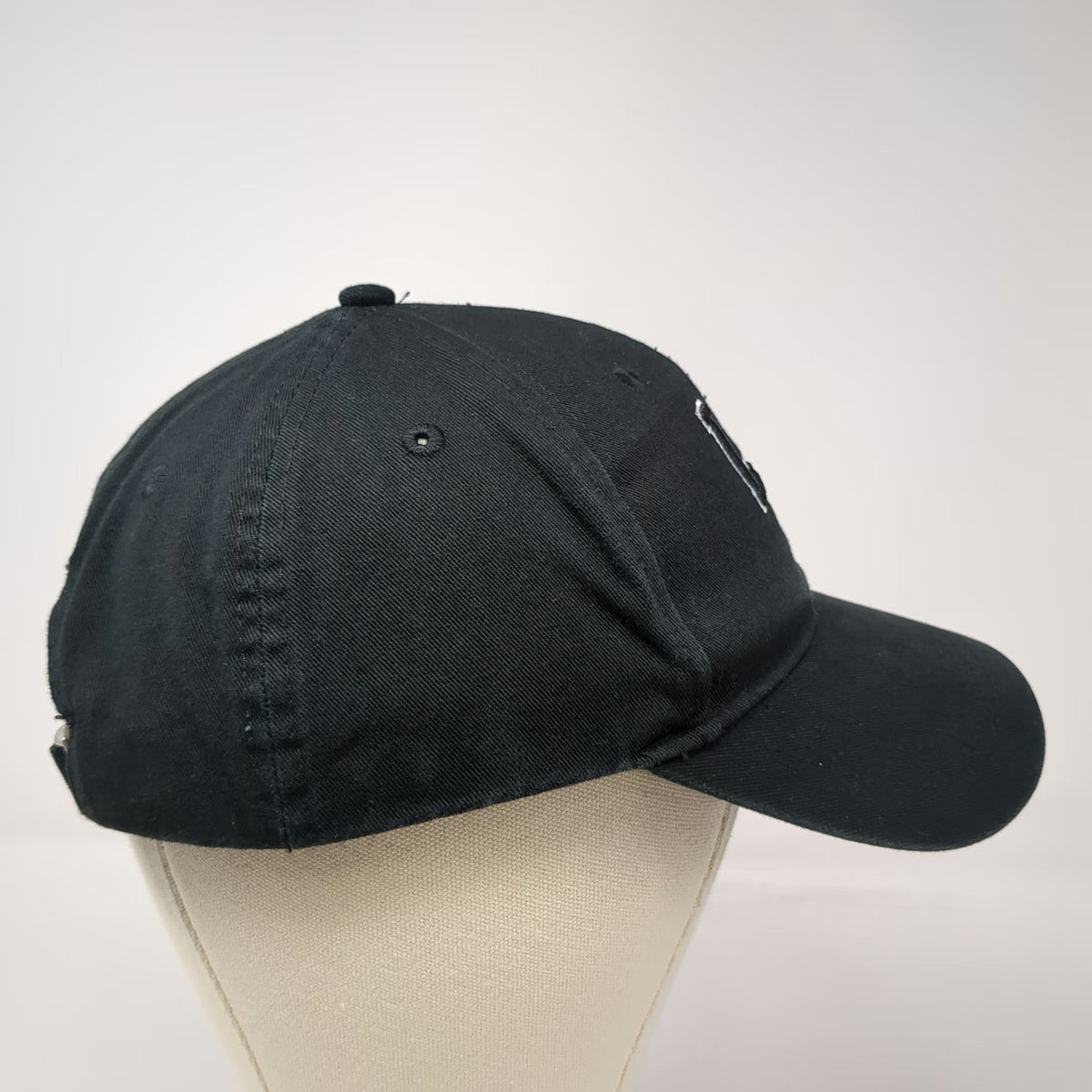 Primark Baseball Cap Black One Size LA California Embroidered Slideback Hat