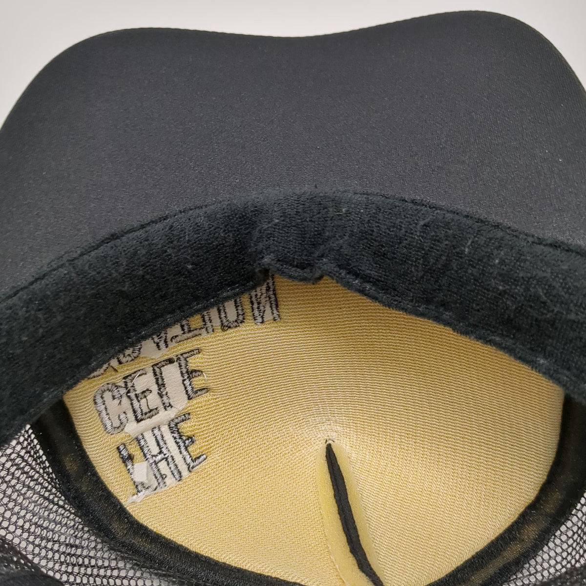 Otto Trucker Hat Black OSFM The Celebration Rope Scrambled Eggs Mesh Snapback
