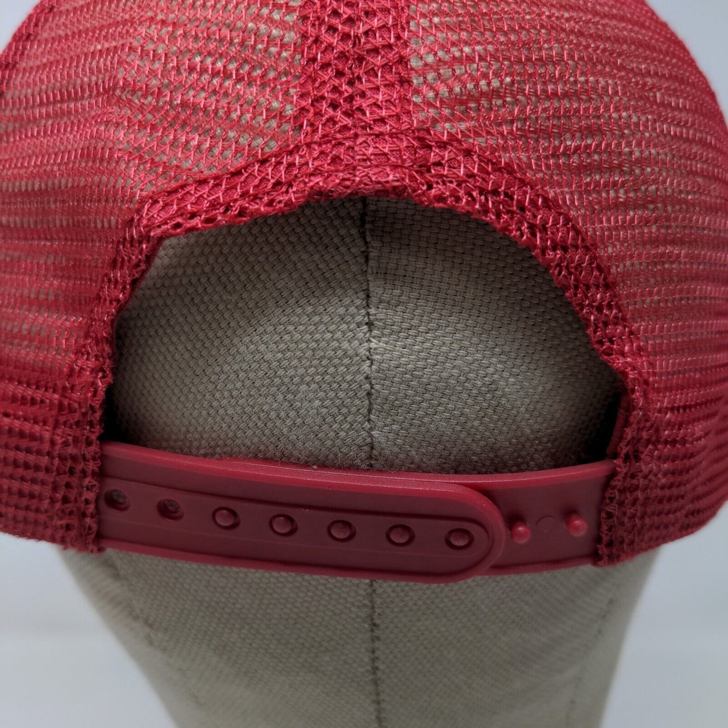 Grupo Principe Estilo Calentano Musical Artist Men's Snapback Mesh Back Hat Red