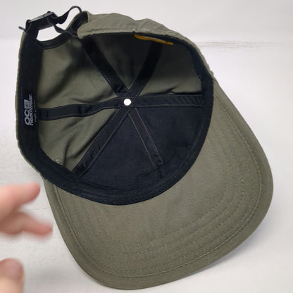Jeep Baseball Cap Green One Size Slideback Unstructured Logo Patch Hat