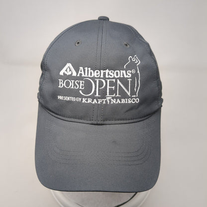 Albertsons Boise Open Strapback Hat Gray OSFM Nike Golf Embroidered