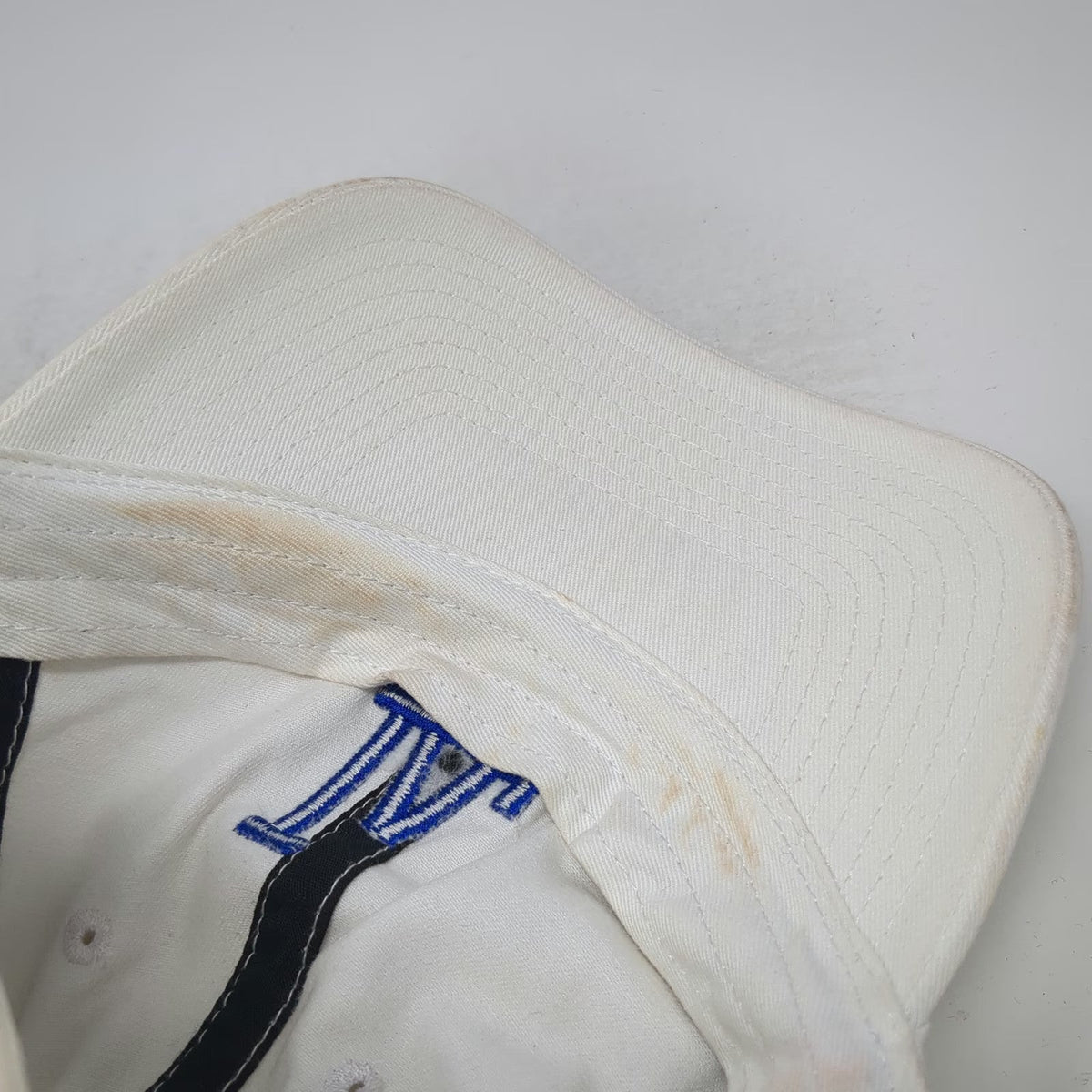 Los Angeles Dodgers MLB '47 Baseball Cap White One Size Blue Logo Curved Brim