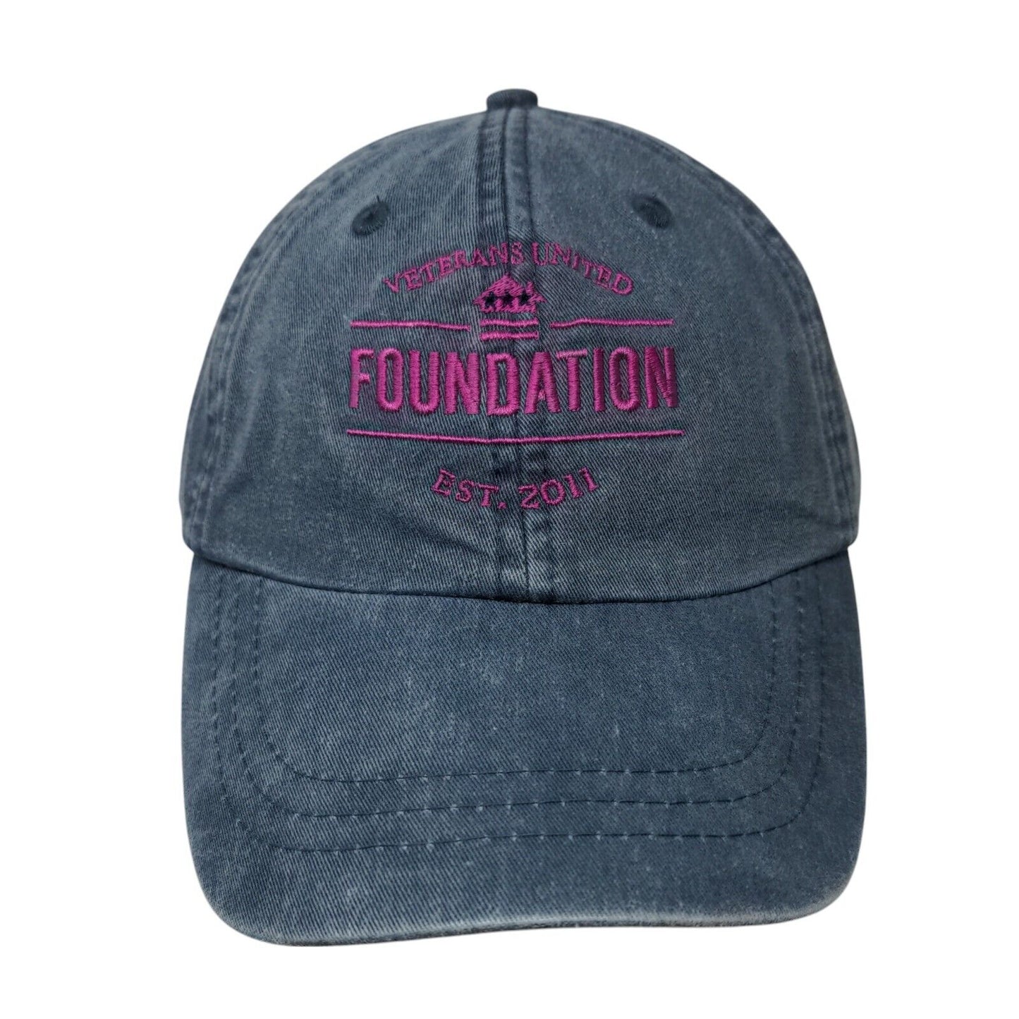 Veterans United Foundation Est. 2011 Slideback Hat Blue OS Adjustable Adams