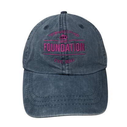 Veterans United Foundation Est. 2011 Slideback Hat Blue OS Adjustable Adams