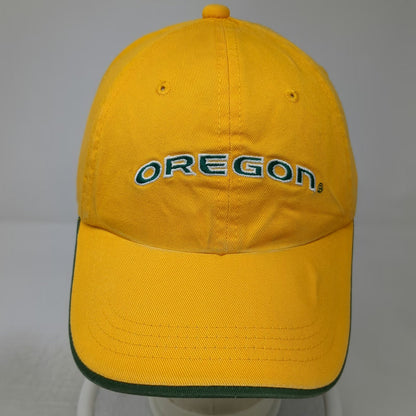 Signatures Oregon Ducks NCAA Yellow One Size Slideback Embroidered Logo Cap Hat