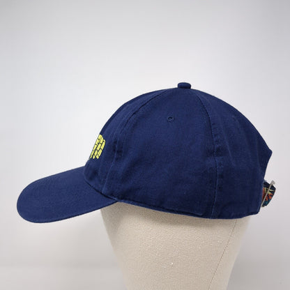 Teva Born In The Canyon Slideback Hat Blue OS Adjustable Embroidered Cotton