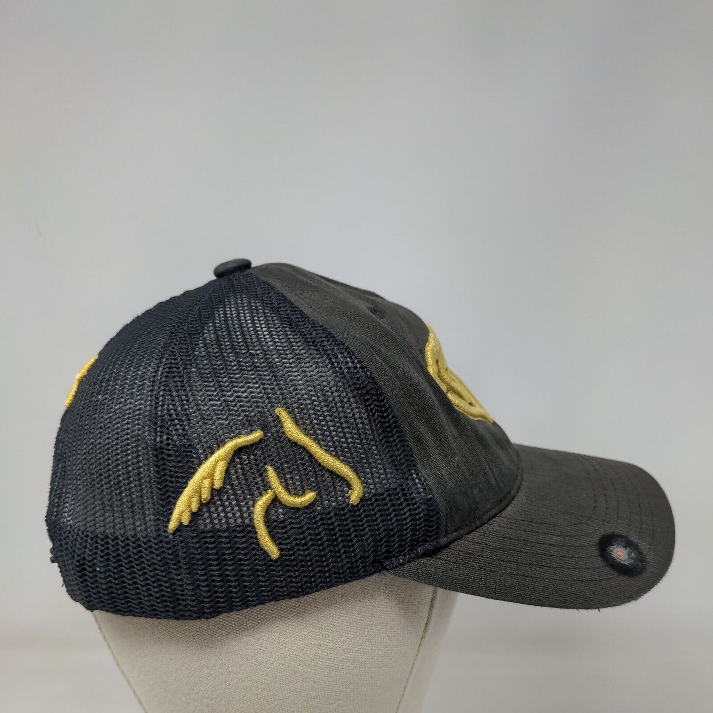 Horse Equestrian Snapback Mesh Back Hat Embroidered Logo Explosion Caps