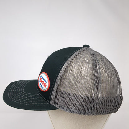 Intermountain Gas Company Snapback Trucker Hat Black One Size Mesh Back