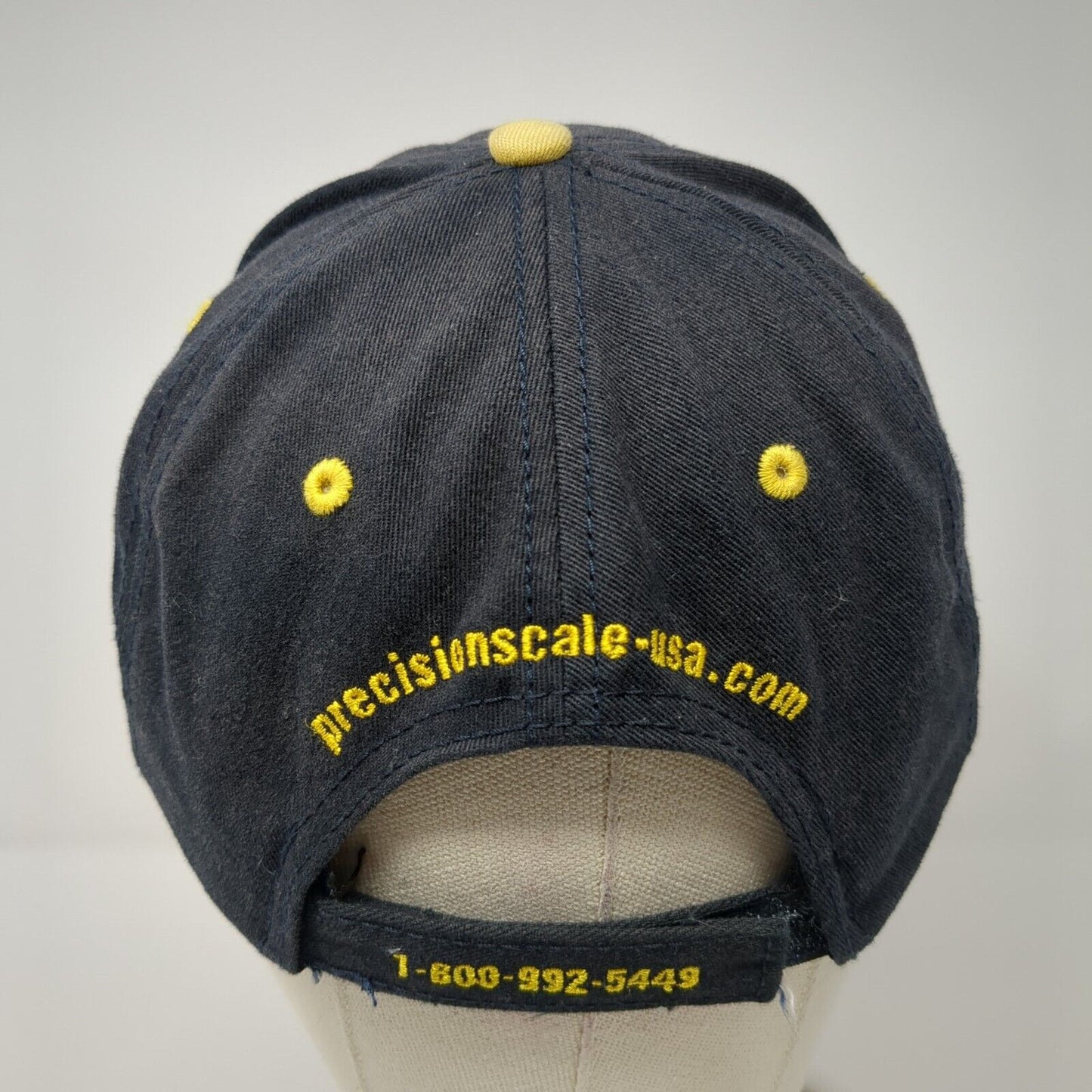 Precision Scale & Controls Inc Strapback Hat Blue One Size Adjustable