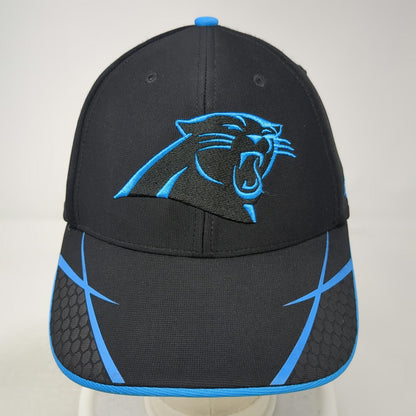 '47 Baseball Cap Black Blue One Size Carolina Panthers NFL Strapback Logo hat