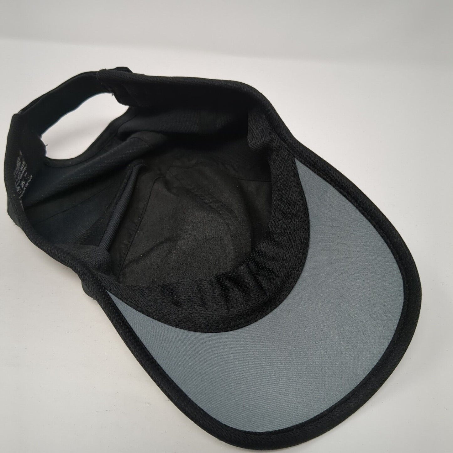 Adidas Strapback Hat Black One Size Adjustable 3 Stripes Logo Outdoor