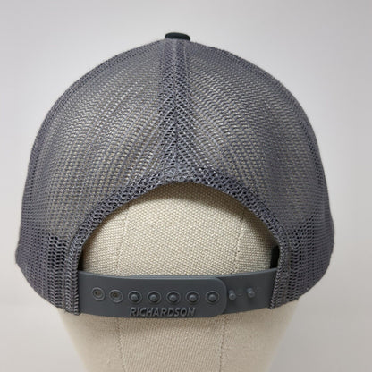 Get Branded Snapback Trucker Hat Black One Size Adjustable Mesh Back Richardson