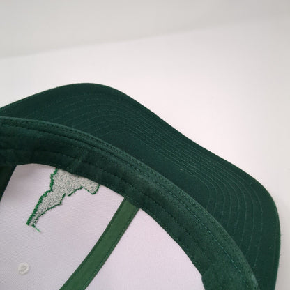 Home Idaho Snapback Trucker Hat Green One Size Adjustable Mesh Back Richardson