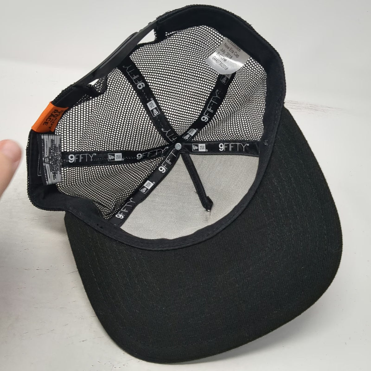 New Era Trucker Hat Gray One Size KTM Adventure Rider Rally Mesh Snapback