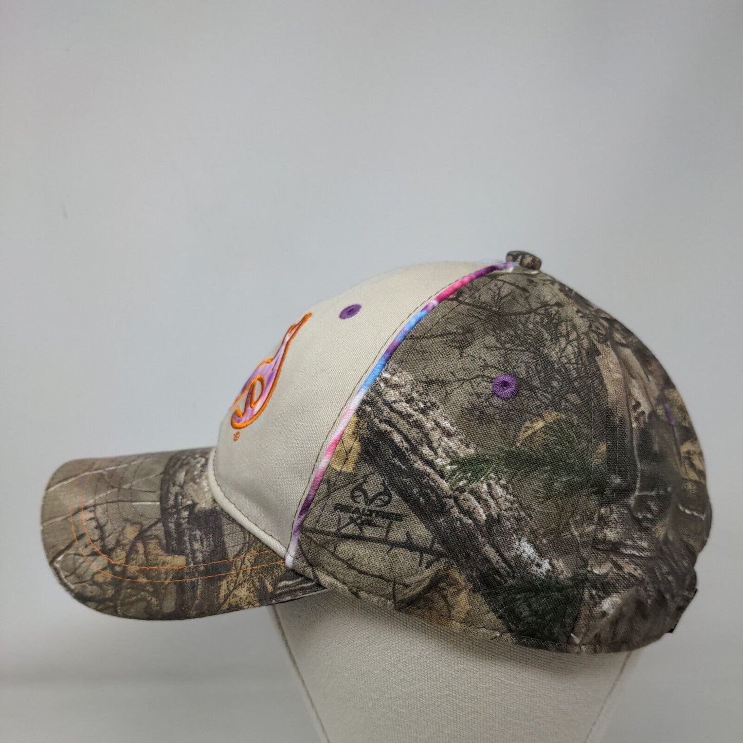 Realtree Strapback Hat Camouflage One Size Embroidered Adjustable Outdoor Cap
