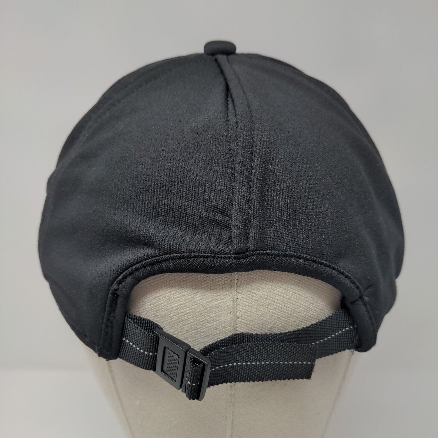 Unbranded Slideback Hat Black OSFA Adjustable Lightweight 6 Panel Blank
