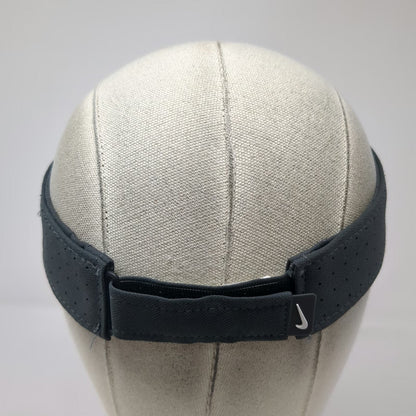 Nike Visor Gray One Size Dri-Fit Perforated Mustangs 25 Years Swoosh Golf Hat