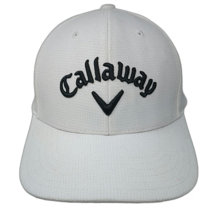 Callaway Baseball Cap White One Size Odyssey Logo Strapback Golf Hat Black Red