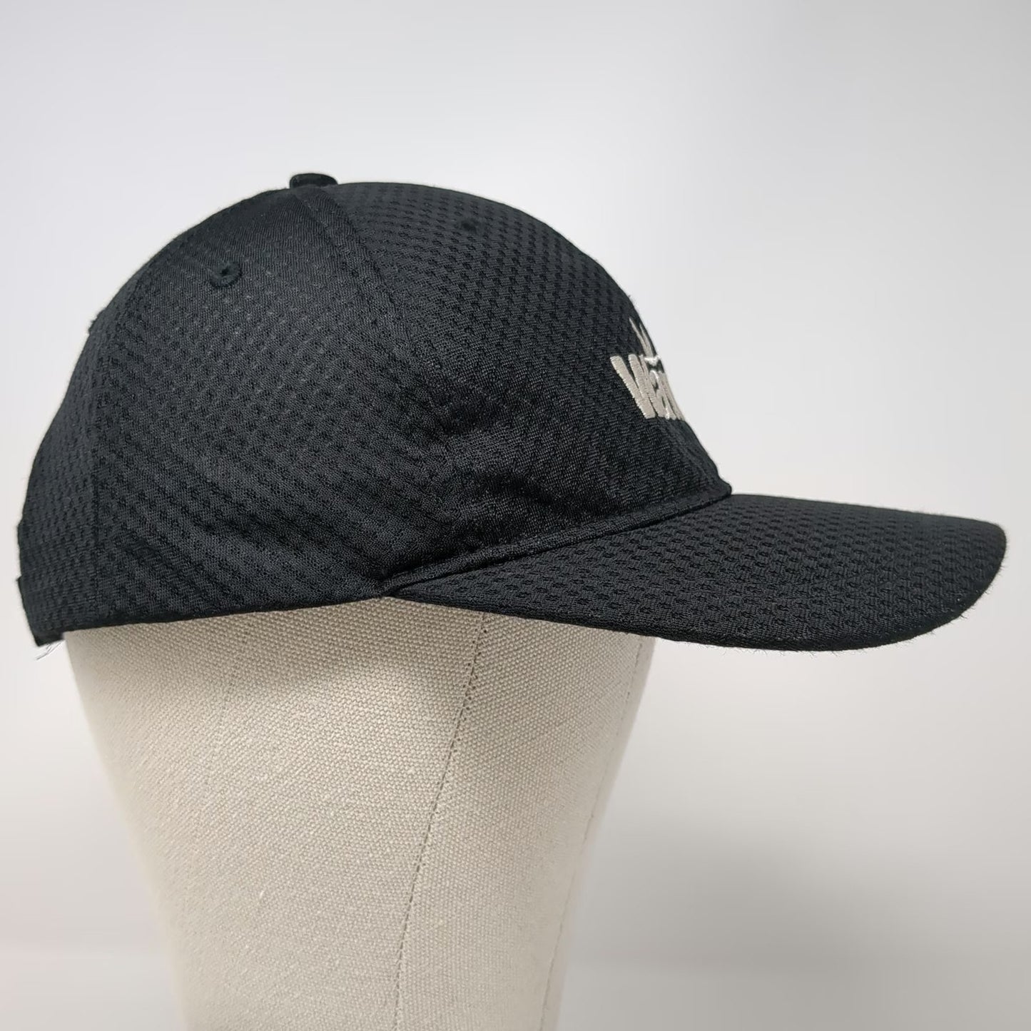 Hiphic Wawa Logo Black Baseball Cap Hat One Size Strapback Polyester Mesh