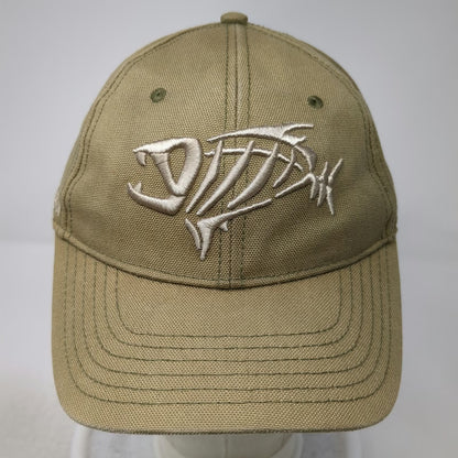 G. Loomis Baseball Cap Green One Size Skeleton Bone Fish Fear No Strapback Hat