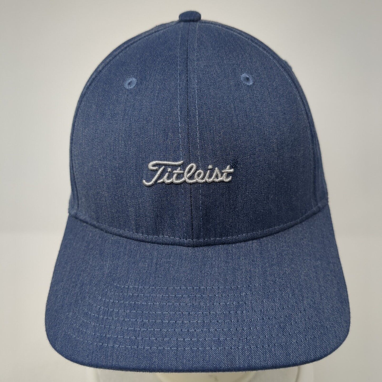 Titleist Snapback Golf Hat Blue One Size Adjustable Embroidered 6 Panel