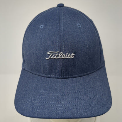 Titleist Snapback Golf Hat Blue One Size Adjustable Embroidered 6 Panel