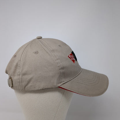 TSC Tractor Supply Co. Since 1938 Slideback Hat Tan One Size 6 Panel