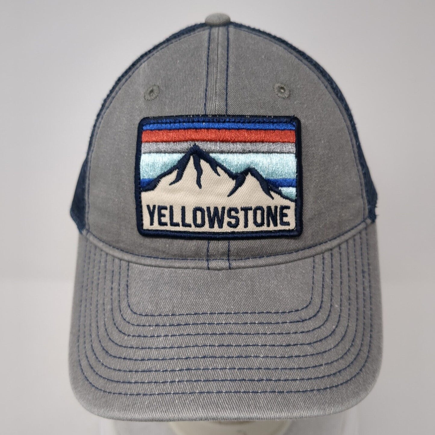 Yellowstone Patch Snapback Trucker Hat Multicolor One Size Mesh Back