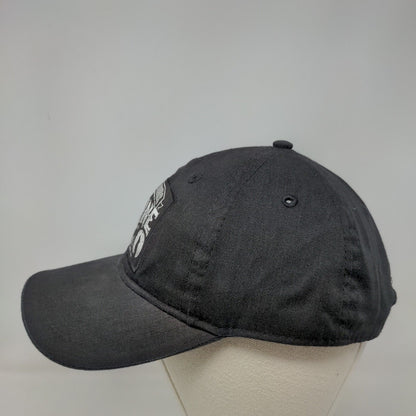 Backwoods Shine Snapback Hat Black One Size Adjustable Solid 6 Panel