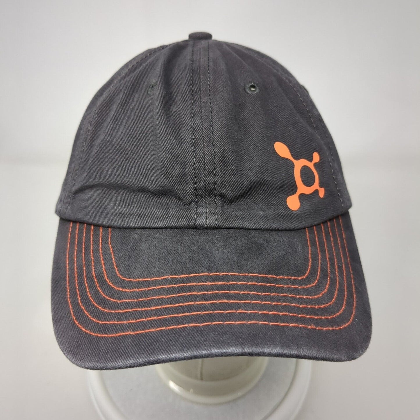 Orange Theory Snapback Hat Gray One Size Adjustable Embroidered Cotton