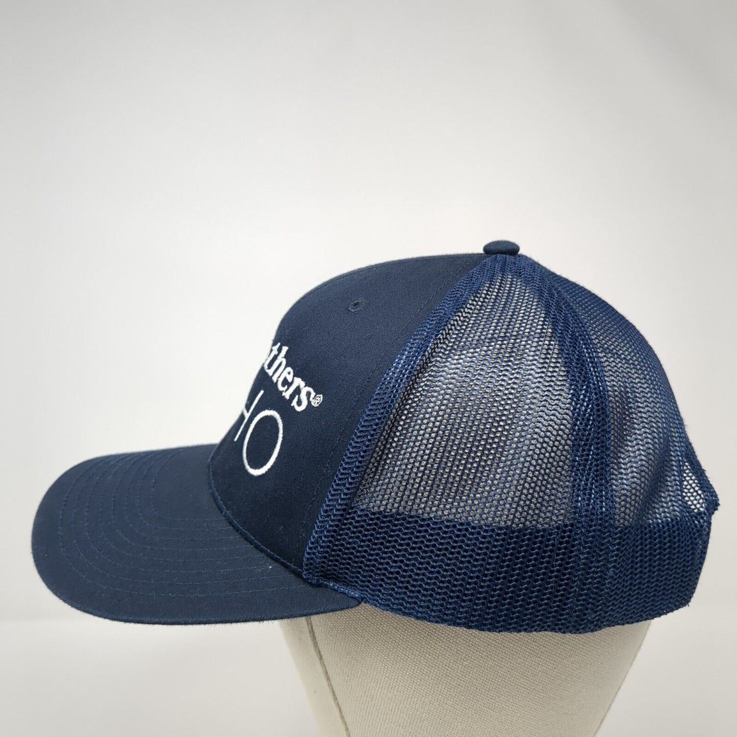 Toll Brothers Idaho Snapback Mesh Back Trucker Hat Blue One Size Richardson