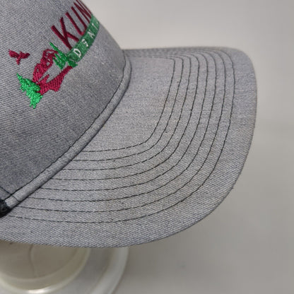 KUNA Dental Snapback Trucker Hat Gray OSFA Mesh Back Port Authority
